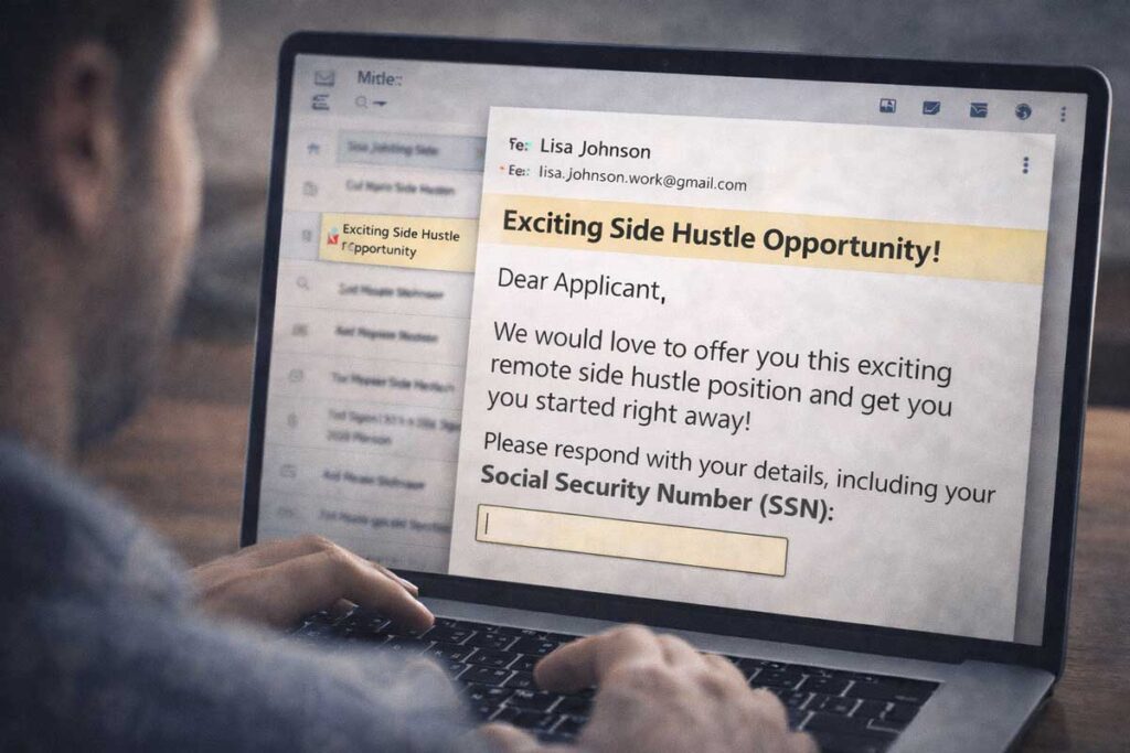 How to Identify Fake Side Hustle Job Scams