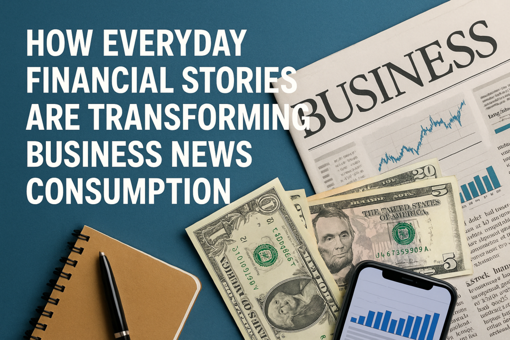 How Everyday Financial Stories are Transforming Business News Consumption