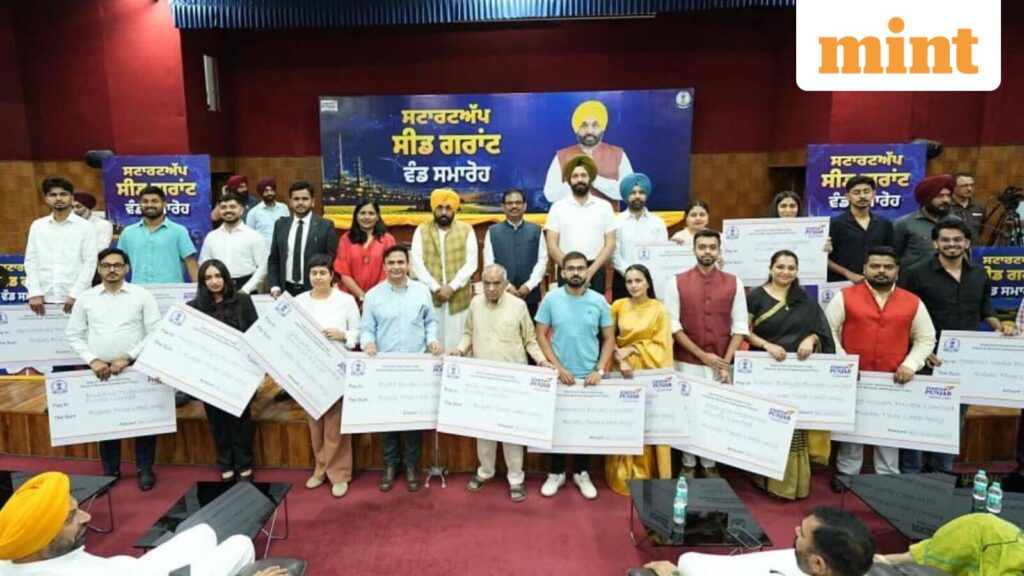 Punjab grants ₹1.07 crore to 31 startups as Mann pitches entrepreneurship-led growth