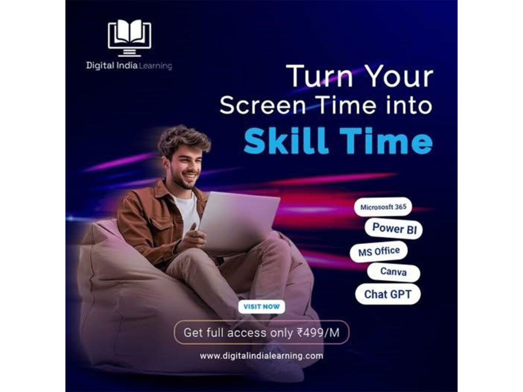 DigitalIndiaLearning.com Launches Affordable Online Learning Platform with 25+ Professional Computer Courses in Hindi and English